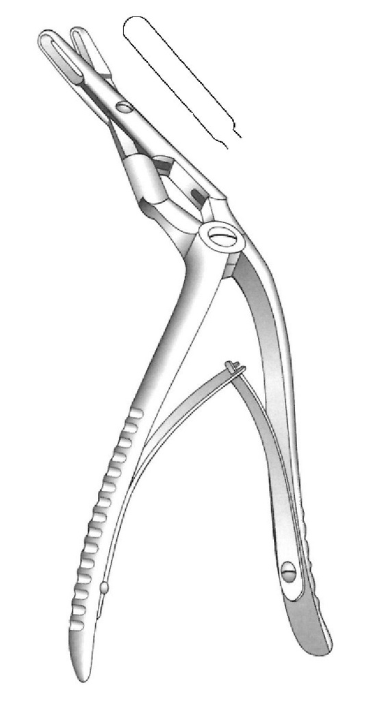 Jansen-Middleton Septum Forceps - length = 19 cm / 7-1/2"