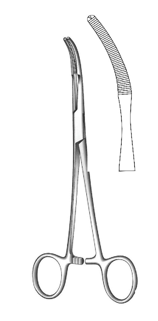 Mikulicz peritoneo clamp, Figure 1