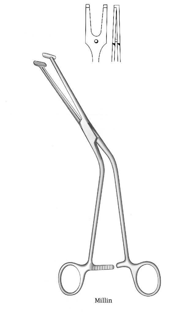 Pinza para agarre cápsula Millin, figura 3