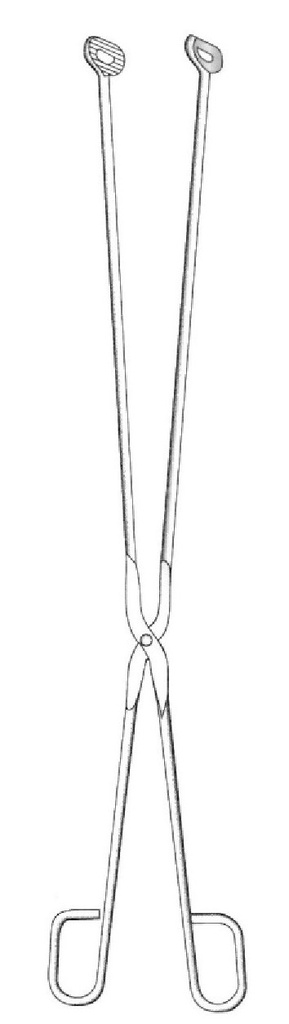 Martin waste clamp, oval jaws