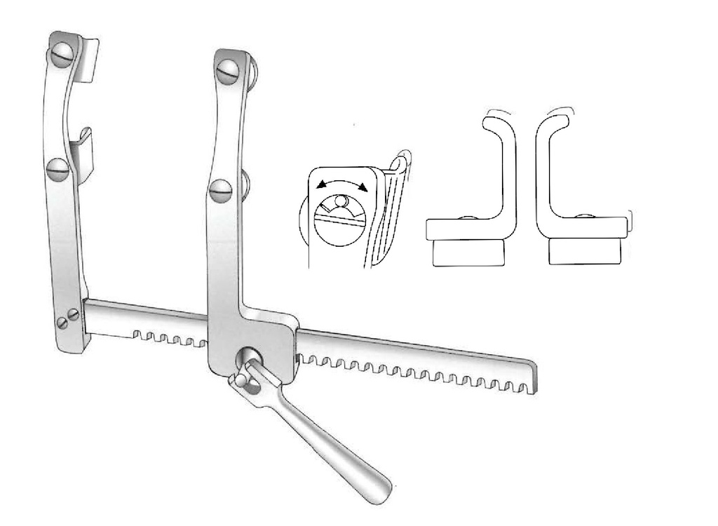 Separador de costillas Morse-Favaloro para niños