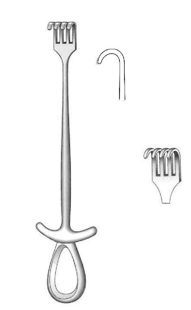 Separador Murphy, desafilado, 4 dientes