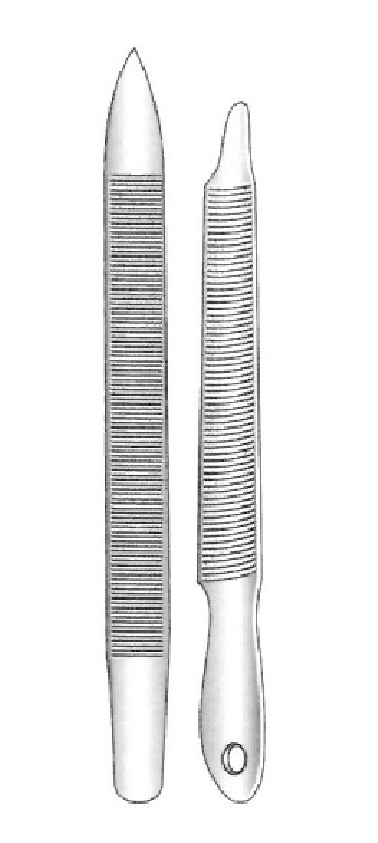 Lima para uñas - longitud = 10 cm / 4"