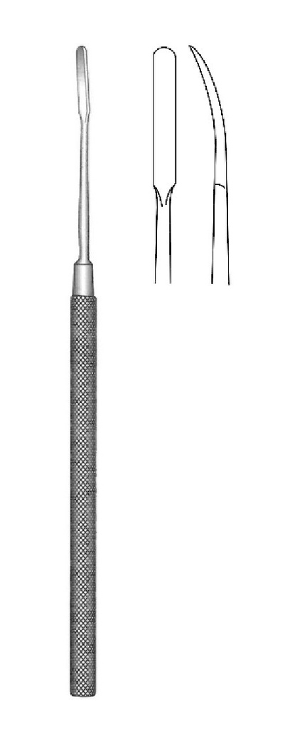 Periostee elevator, tip = 3 x 18 mm
