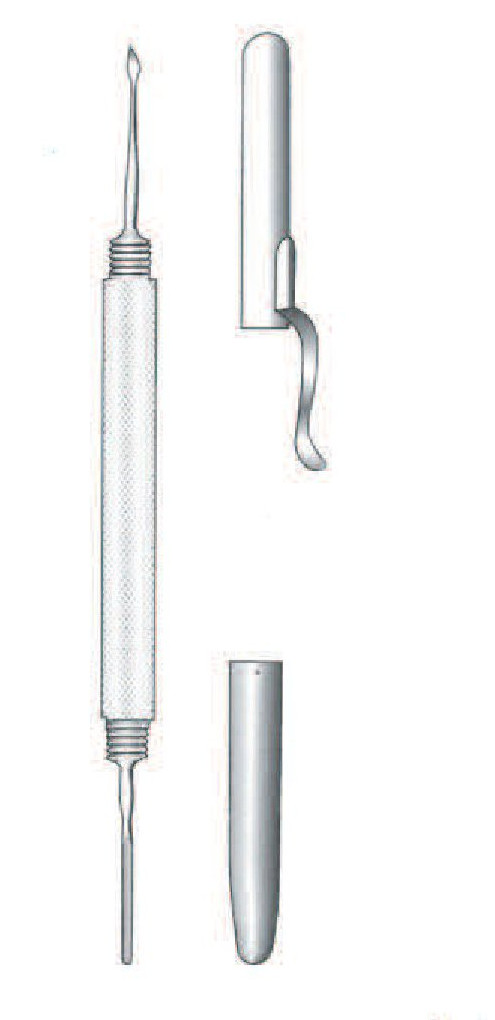 Doble punta aguja y cincel