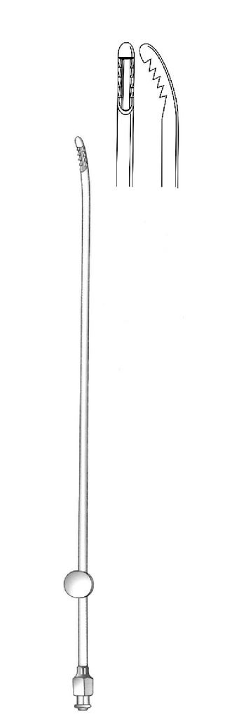 Novak suction curett, 4 mm diameter