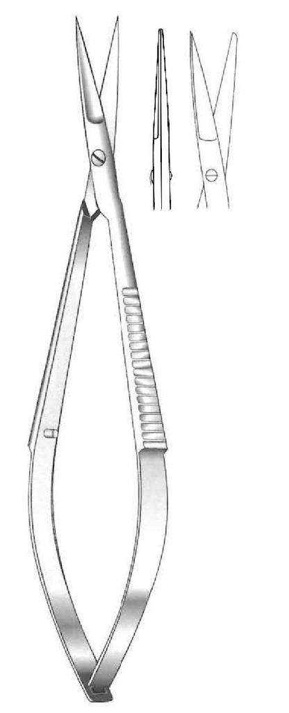 Scissors for Iris Noyes, angled, Figure 2