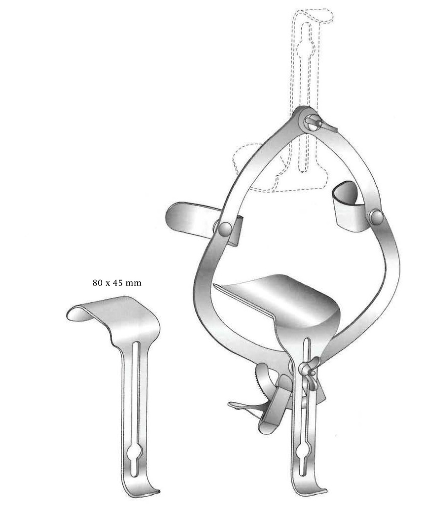 O'Sullivan-O'Connor Self-Static Retractor for Adult