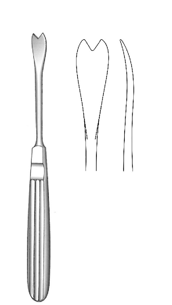 Obwegeser scraper, tip = 11 mm