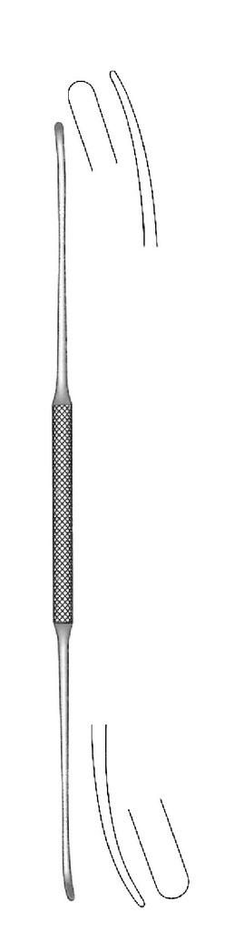 Disector de duramadre Olivecrona - longitud = 18 cm / 7"