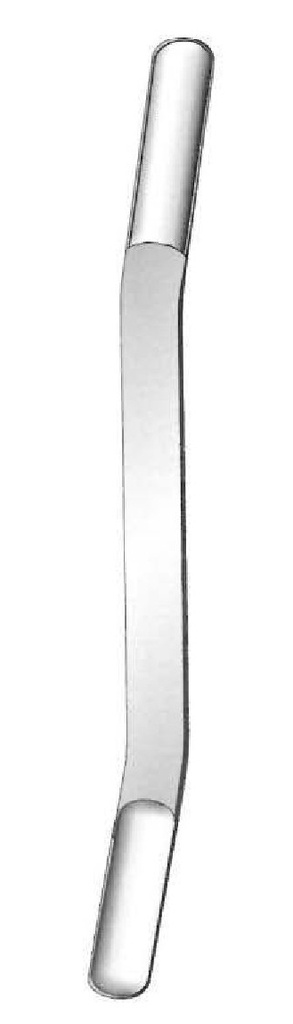 Olivecrona Brain Spatula, convex, diameter = 7 x 9 mm