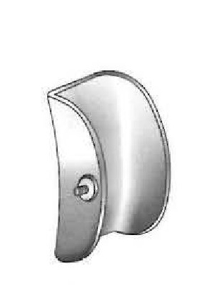 Only Valva for abdominal retractor Franz - Valva = 45 x 80 mm