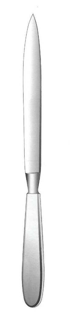 Cuchillo para amputación - longitud = 13 cm / 5"