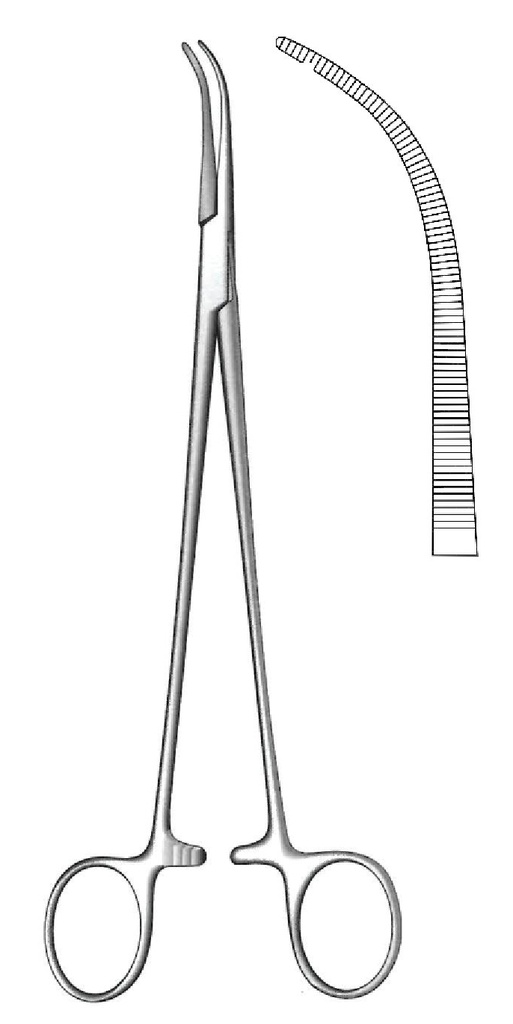 Overholt ligation and artery clamp, fine model, Figure 6
