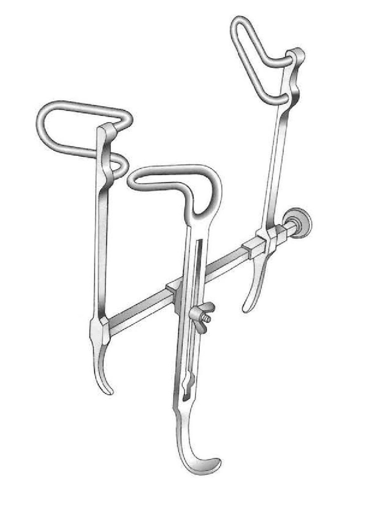 Retractor abdominal de jadeo