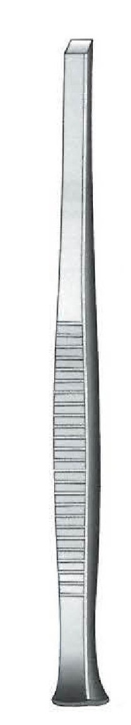Cincel Partsch, ancho = 3 mm - longitud = 14 cm / 5-1/2"