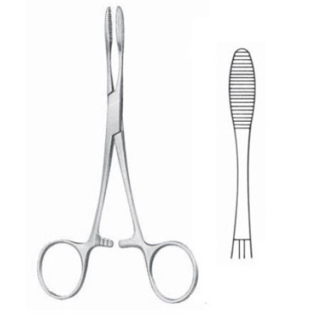 Pinza hemostática Pean, recta - longitud = 14 cm / 5-1/2"