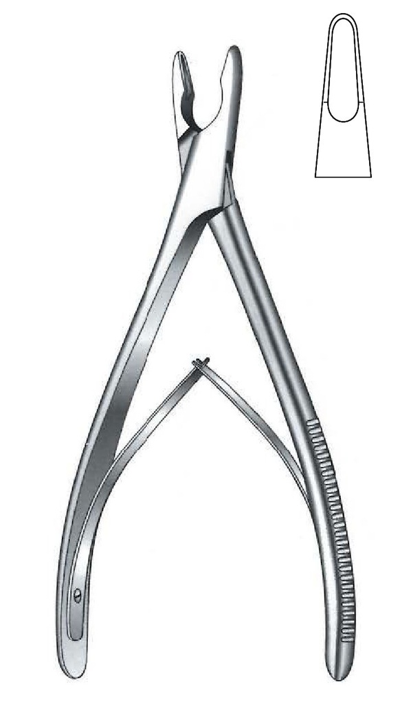 Pinza gubia para hueso Pennybacker