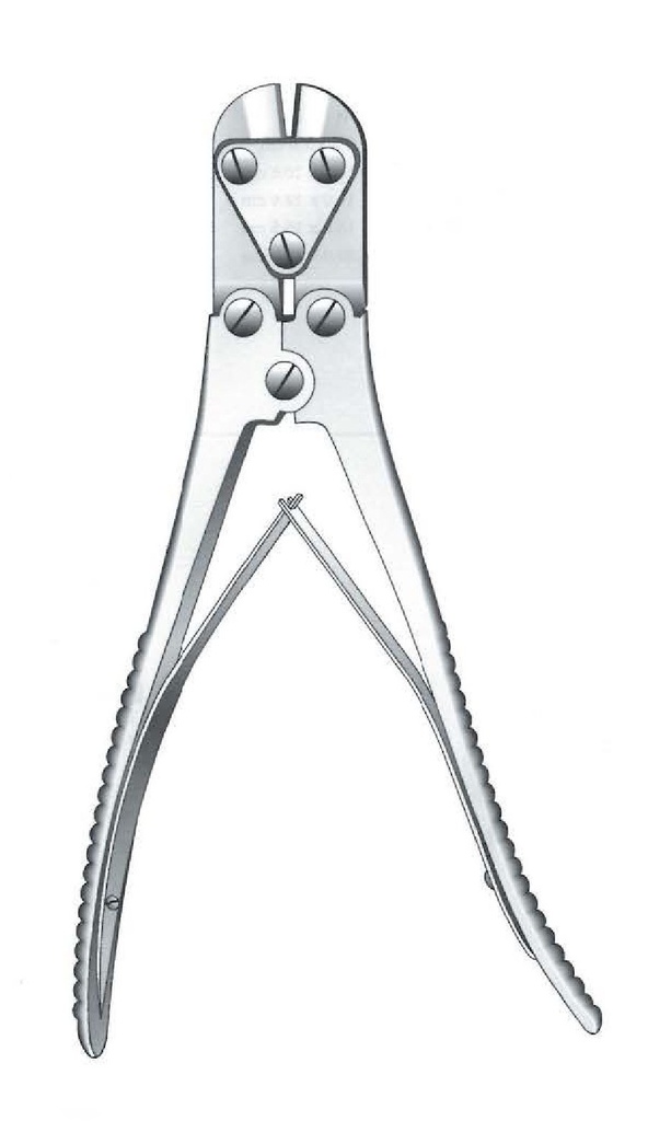 Pinza de corte de placas