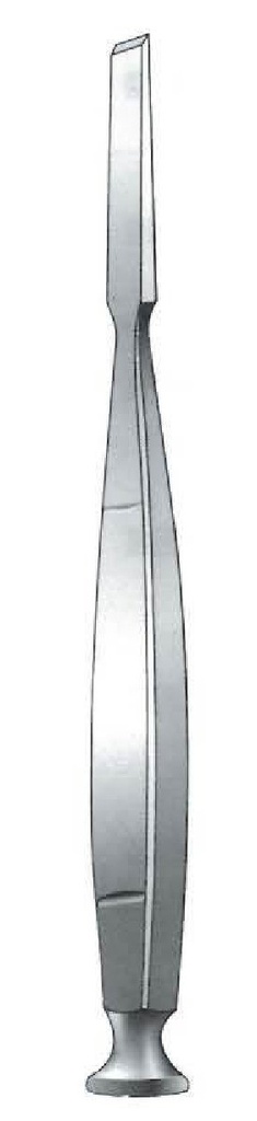 Cincel Poirier, ancho = 12 mm