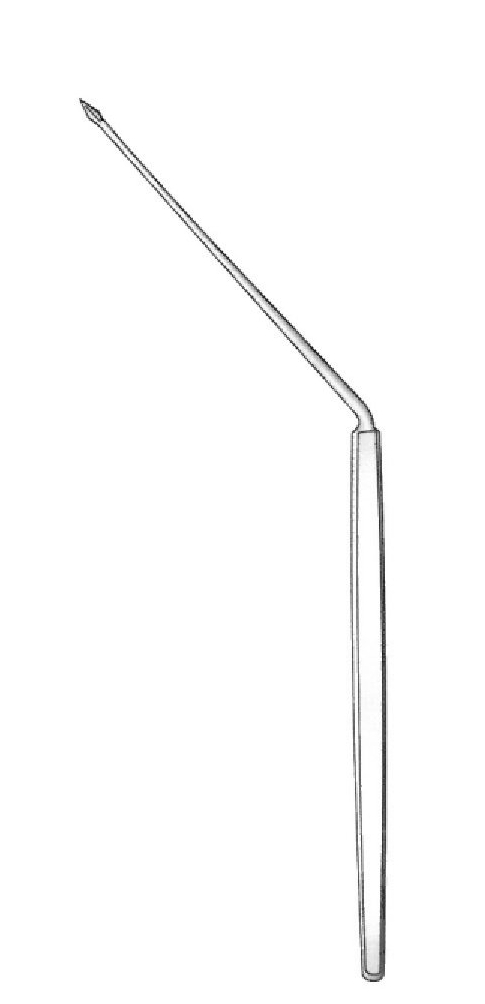 Aguja para paracentesis Politzer