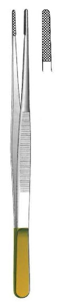 Potts -Smith dissection clamp, Gold TC - Length = 23 cm / 9 "