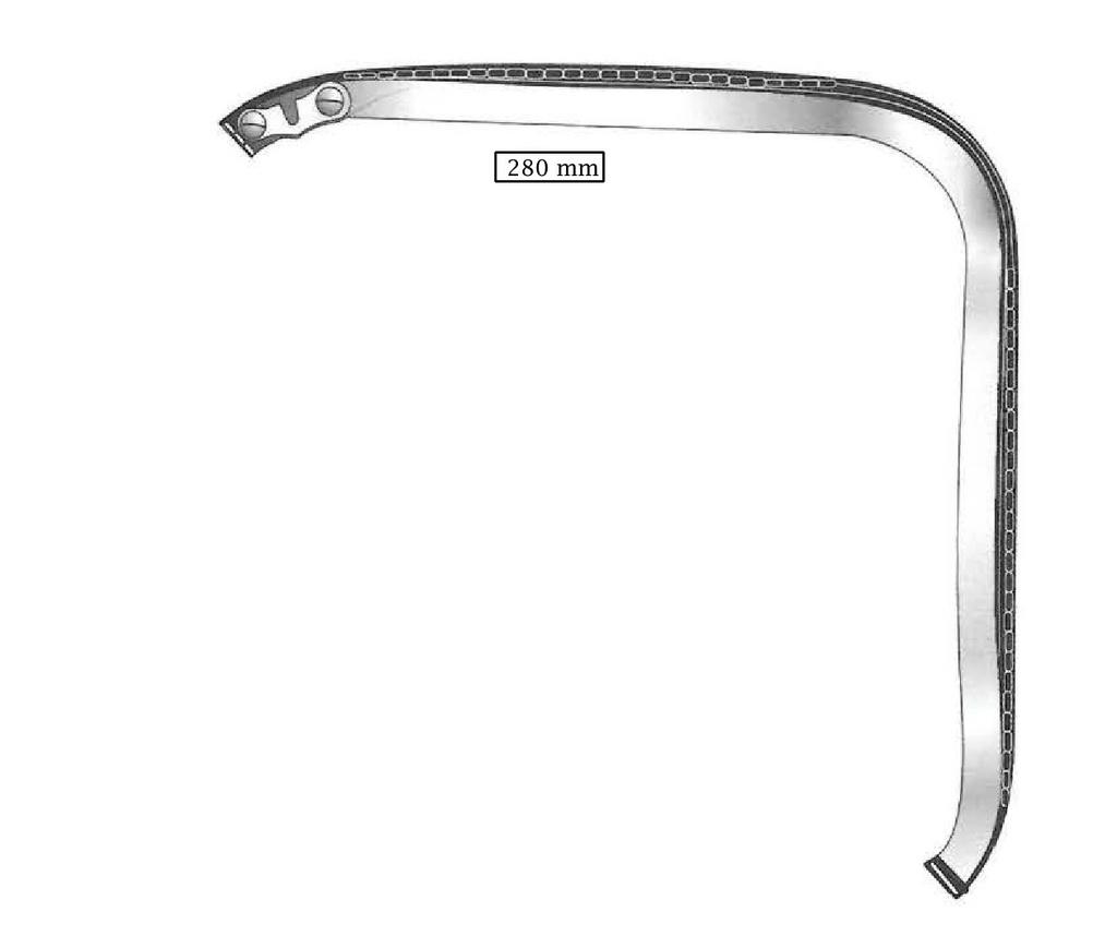 Retractor - tamaño = 280 mm