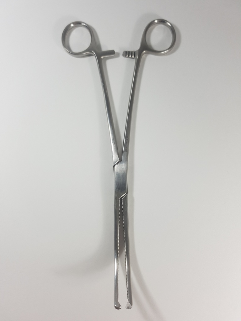 Pinza para arteria de Rochester-Ochsner, curva - longitud = 22 cm / 8-3/4"