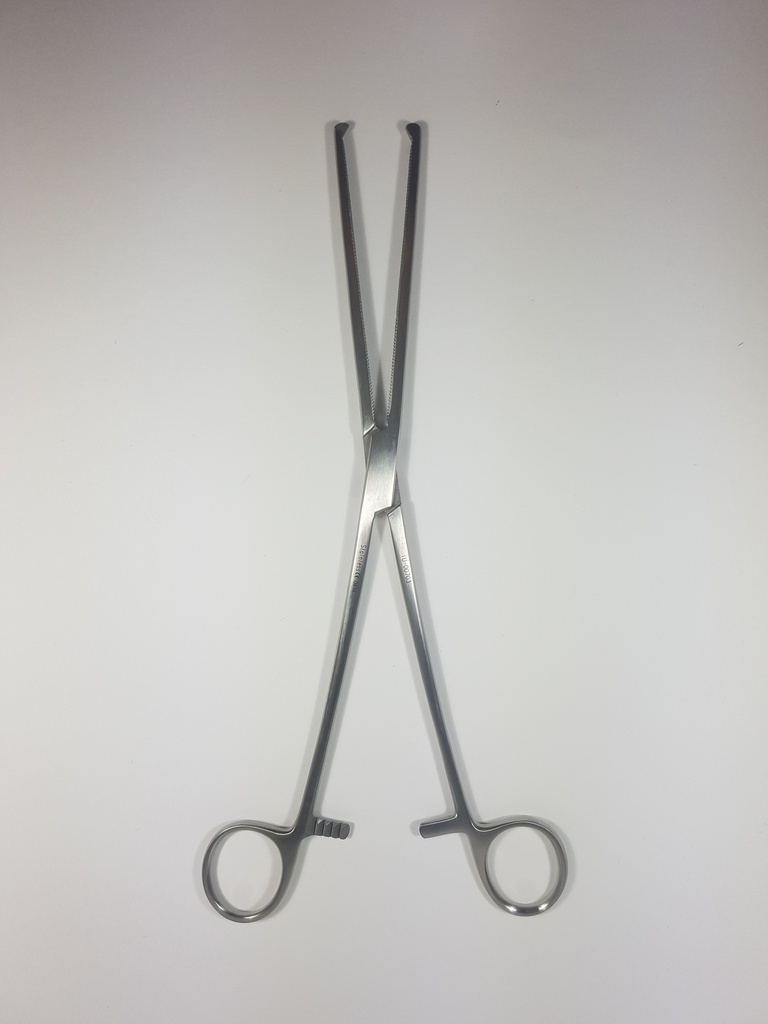 Rochester -chsner artery clamp, straight-length = 24 cm / 9-1 / 2 "