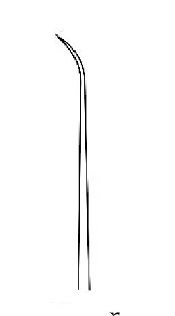 Rosen ear needle - length = 16 cm / 6-1 / 4 "