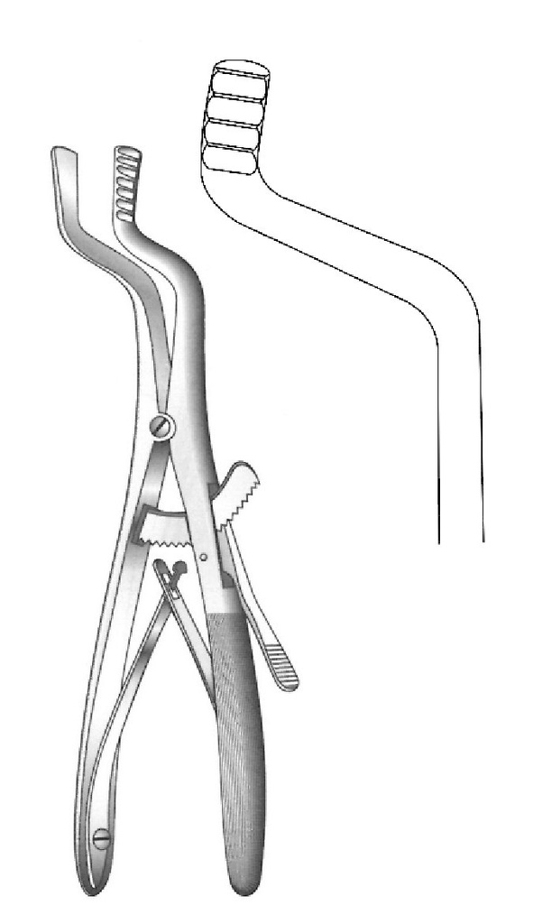 Roser-Konig Mouth Gag - length = 16 cm / 6-1 /4"