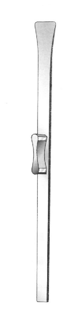 Osteótomo para hueso Rubin, punta = 14 mm
