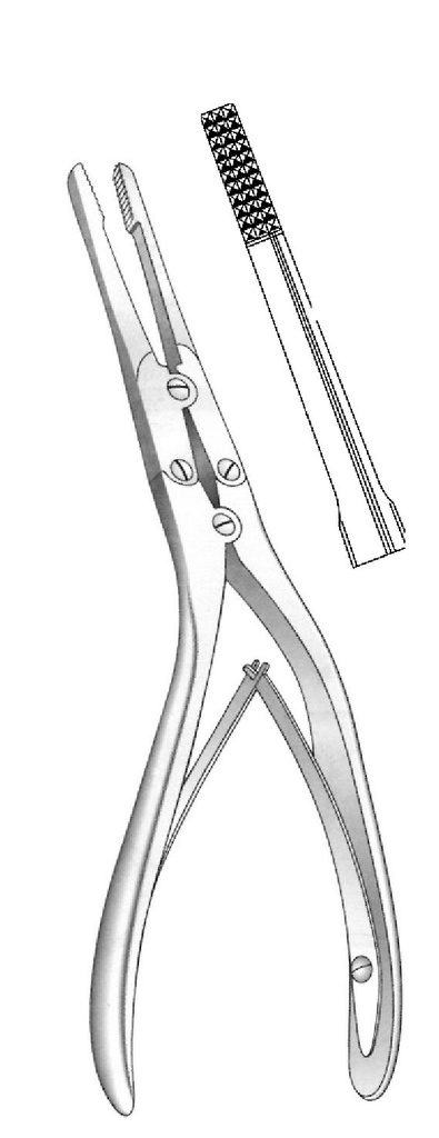 Pinza para tabique Rubin