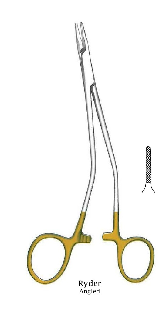 Ryder, Angled, Gold Needles Porta - Length = 20 cm / 8 "