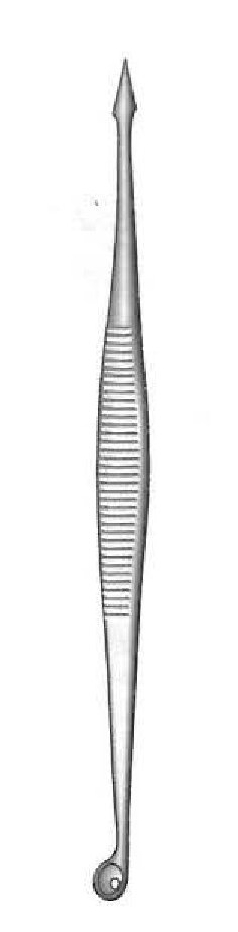 Saalfeld comedones extractor - length = 10 cm / 4 "
