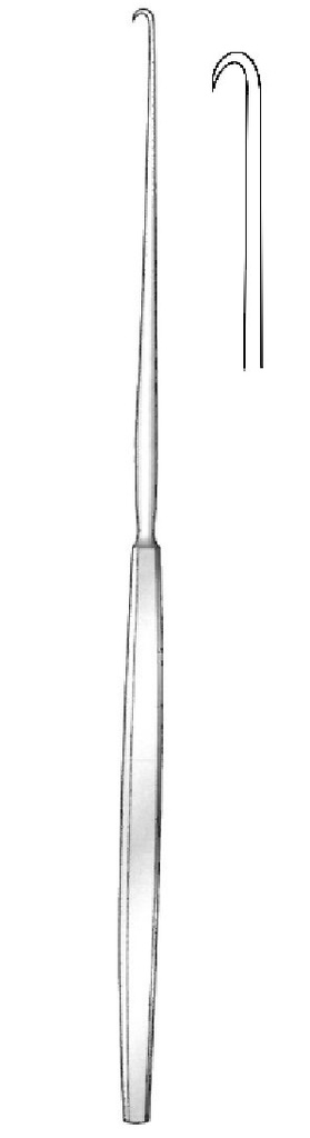 Sachs nerves hook, sharp