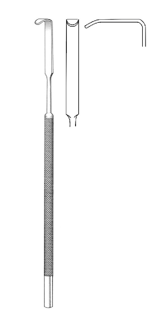 Slower palate hook, long sheet