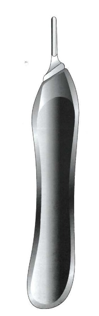 Scalpel handle, plastic, number 3