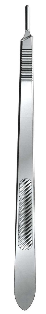 Scalpel handle, straight