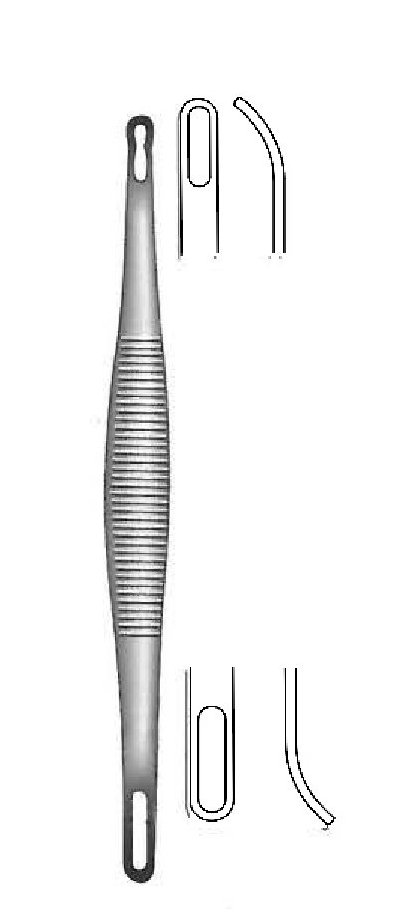 Extractor para comedones Schamberg, ondulado pequeño
