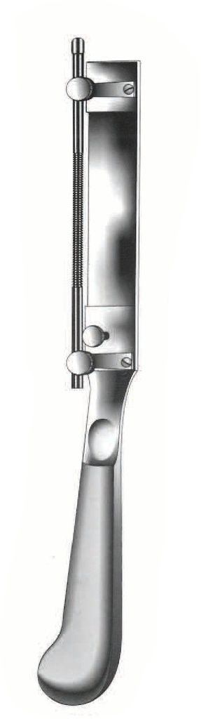 Dermatomo de Schink, en caja de madera