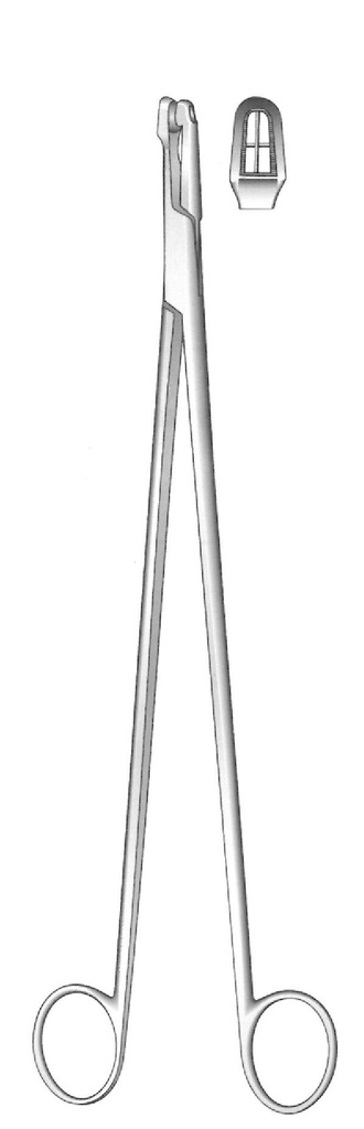 Pinza para biopsia uterina de Schubert - longitud = 29 cm / 11-1/2&quot;