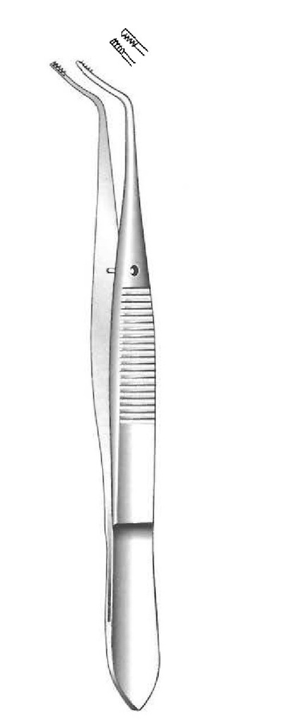 Pinza capsular de Schweigger, dientes de 5:5