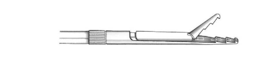 Pinza para biopsia cervical Seiffert