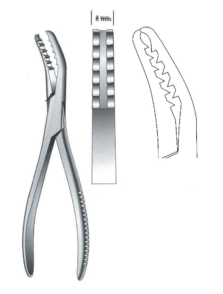 Non-Locking Semb Bone Holding Forceps
