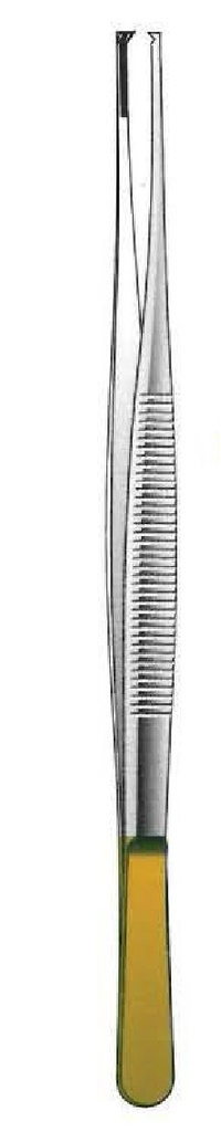 Pinza para disección Semken, delicada, TC Gold - longitud = 16 cm / 6-1/4"