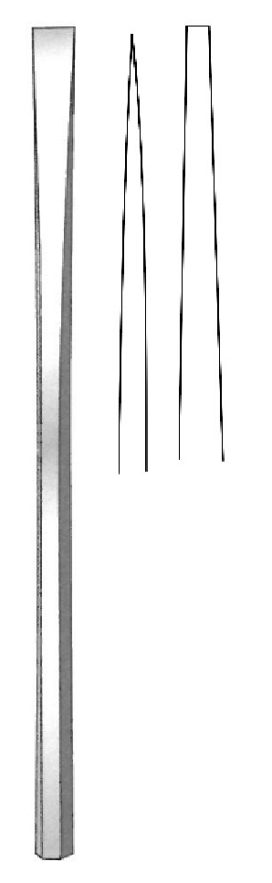 Osteótomo óseo de Sheehan, hoja = 2 mm