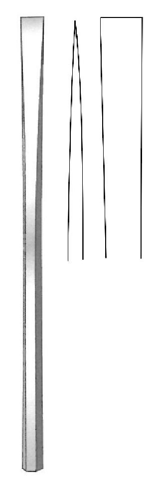 Osteótomo óseo de Sheehan, hoja = 7 mm