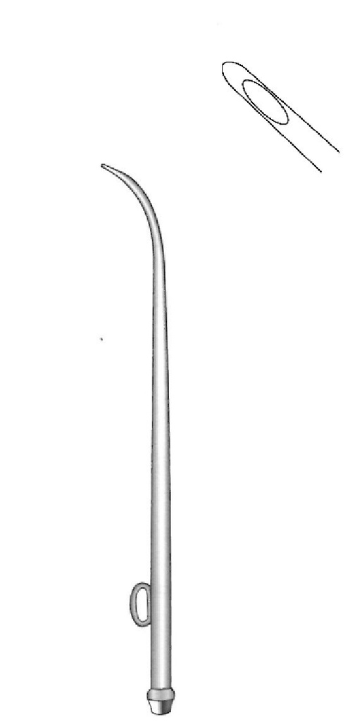 Siebenmann cannula, diameter = 1.5 mm