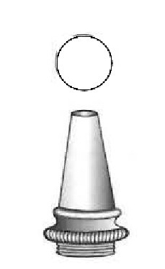 Espéculo para el oído Siegle - diámetro = 6.5 mm